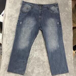 Vintage Rocawear Jeans Mens 54 Blue Baggy Hip Hop Jay Z Denim Y2K